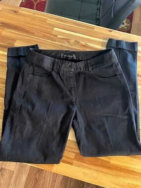 St. John Black Straight-Leg Women’s Jeans Size 2
